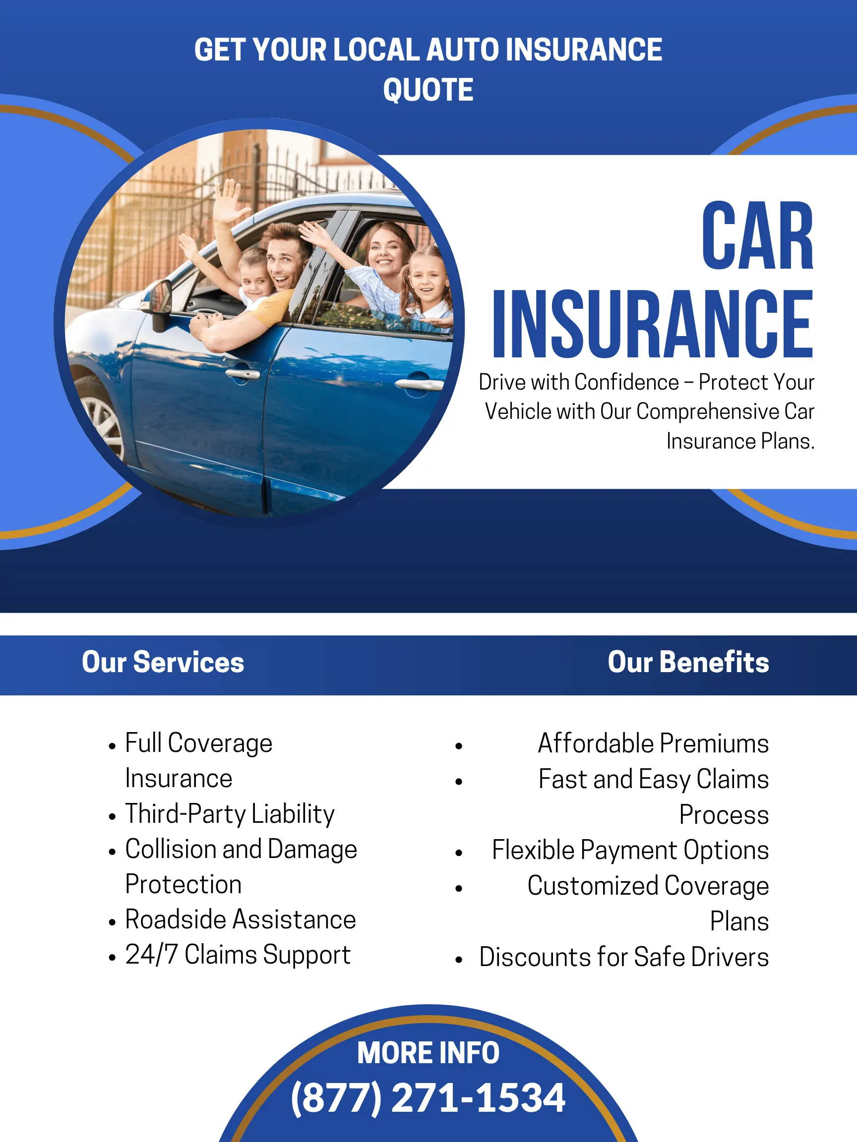 Insurance agent reviewing home and auto bundled policy documents